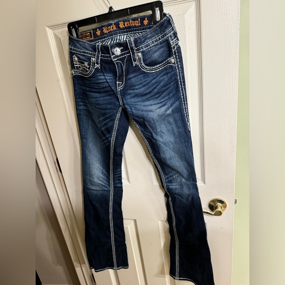 Rock Revival Gladys Boot Jeans, Size 26 - Picture 2 of 7